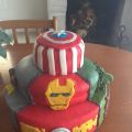 Tarta vengadores