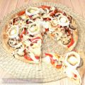 Masa de pizza rápida con gaseosa