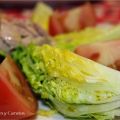 Ensalada de cogollos y tomates