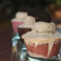 Cupcakes de chocolate con frosting de Oreo