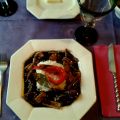 CALAMARES EN SU TINTA CON ARROZ BLANCO