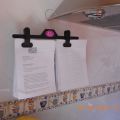 Colgador original de recetas