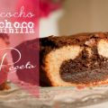 Receta bizcocho de chocolate y vainilla