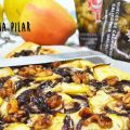 Focaccia con cebolla caramelizada, manzana y[...]