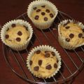 MUFFINS DE PLÁTANO Y CHOCOLATE (VEGANOS)