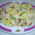 Arroz Frito con Huevo Vegetal