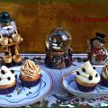 Cupcakes de turrón Jijona y de Ron con Pasas