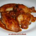 ALITAS DE POLLO CON SALSA DE SOJA Y MIEL