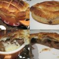 Pie Británico con cerveza negra