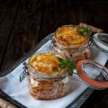Cómo hacer  Macarrones gratinados en frasco