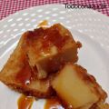 LECHE FRITA DE TURRÓN CON REBOZADO DE GALLETA