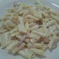 Macarrones al roquefort.