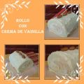 ❁ Rollo con crema de vainilla y almendras❁
