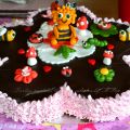 Tarta  Abeja Maya