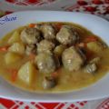 ALBÓNDIGAS A LA JARDINERA