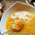 SOPA DE CALABAZA Y ARROZ