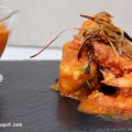 Rape con salsa romesco