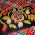 ENSALADA TRUFADA DE ATÚN ROJO Y SALMÓN CON[...]