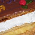 MILHOJAS DE MERENGUE Y CREMA PASTELERA