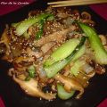 SETAS CON BOK-CHOY