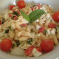 Ensalada fría de judías blancas
