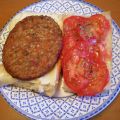 Bocata de hamburguesa vegetal