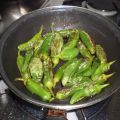 Pimientos de padrón fritos