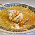 SOPA CHINA DE POLLO