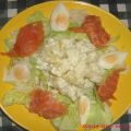 ENSALADA DE PATATAS Y SALMÓN