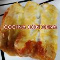 Canelones de tortitas mexicanas, con pollo,[...]