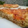 PASTEL RÚSTICO DE POLLO Y PUERROS