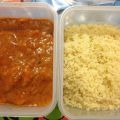 Pollo Tikka Massala y Cous Cous