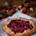 Galette de frutos rojos