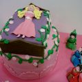 Tarta Bella Durmiente...y las tres Haditas!