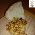 BOCADILLO DE POLLO, QUESO BRIE Y MANZANA
