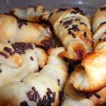 Cruasanes de hojaldre