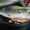 Lubina al horno para tres