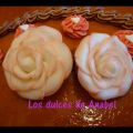 Como hacer rosas con fondant