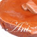 Bizcocho de chocolatinas con caramelo