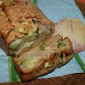 Queque Integral de calabacín con queso de cabra.