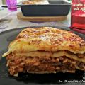 Lasaña de carne a la boloñesa