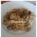 RISOTTO DE SETAS Y ESPARRAGOS