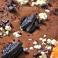 Tarta de hojaldre de chocolate y oreo