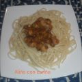 TALLARINES CON ZAMBURIÑAS, GAMBAS Y SALSA DE[...]