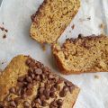 Banana bread con pepitas de chocolate
