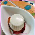 Bombón de Panna Cotta de queso Stilton y pera