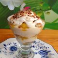 Tiramisú de mango.