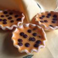 Tartaletas de calabaza y chocolate
