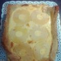 Tarta express de piña y hojaldre