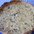 QUICHE DE CALABACÍN Y BACÓN